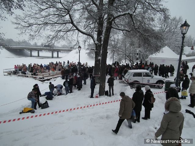 Крещение в Сестрорецке 2011