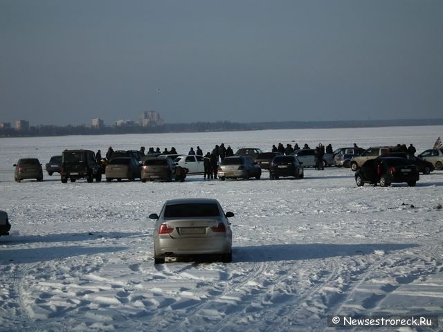 Покатушки на озере Разлив