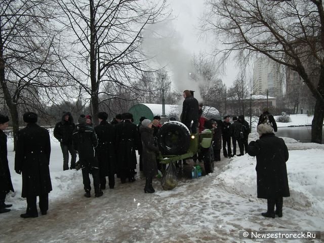 В Сестрорецке отметили День моряка-подводника 2012