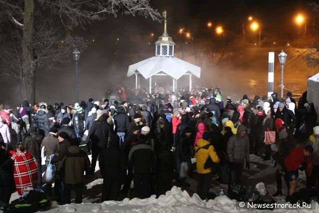 Праздник Крещения Господня в Сестрорецке