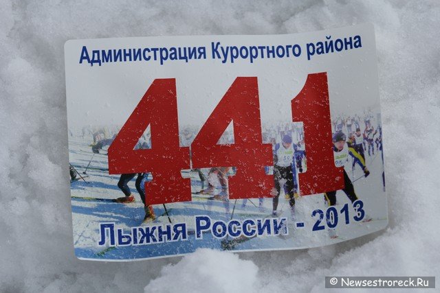 В Сестрорецке состоялась лыжная гонка «Лыжня России – 2013»