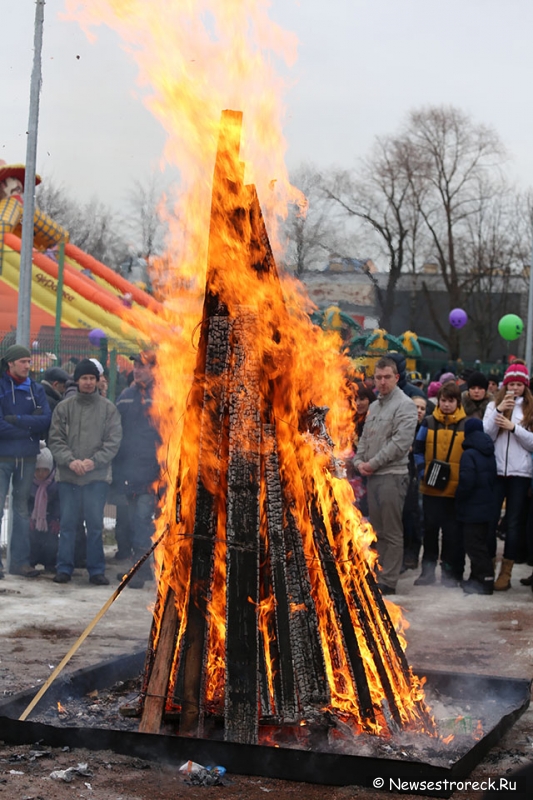 Уходи, зима! В Сестрорецке отметили Масленицу