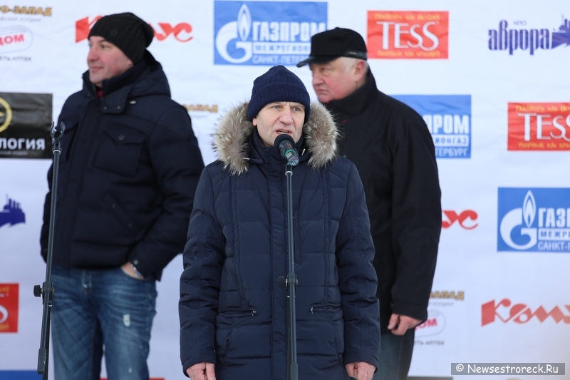 В Сестрорецке состоялся турнир по волейболу на снегу «Snow Volley Christmas-2015»