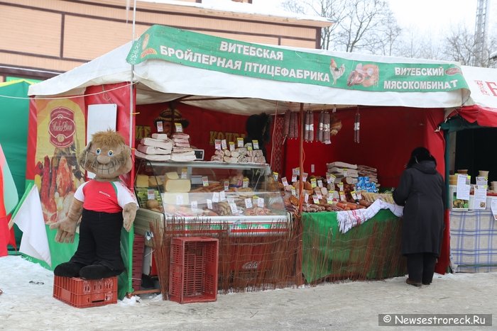 Ярмарка товаров из Белоруссии открылась в Сестрорецке