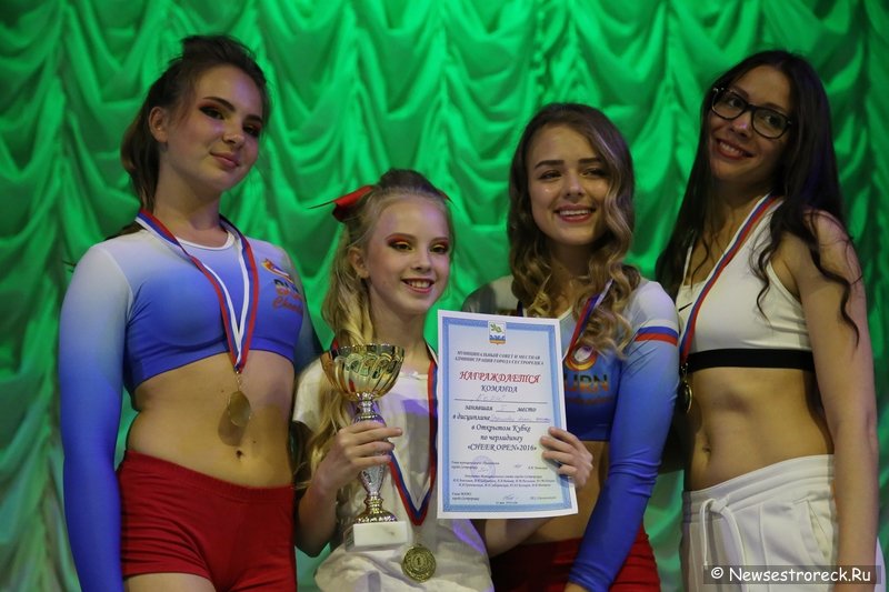 Турнир по черлидингу «CHEER OPEN - 2016» прошел в Сестрорецке