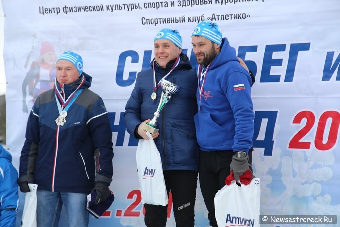 В Сестрорецке прошли легкоатлетические соревнования «Снегоход» и «Снегобег»